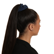 Load image into Gallery viewer, Navy Scrunchie