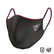 Load image into Gallery viewer, Manly Sea Eagles Face Mask - The Mask Life. Face Masks