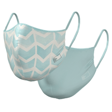 Load image into Gallery viewer, The Blue Chevron - Reversible Face Mask - The Mask Life. 
